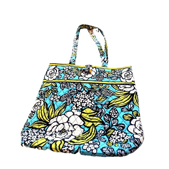 Vintage Vera Bradley purse blue preowned - Picture 3 of 4